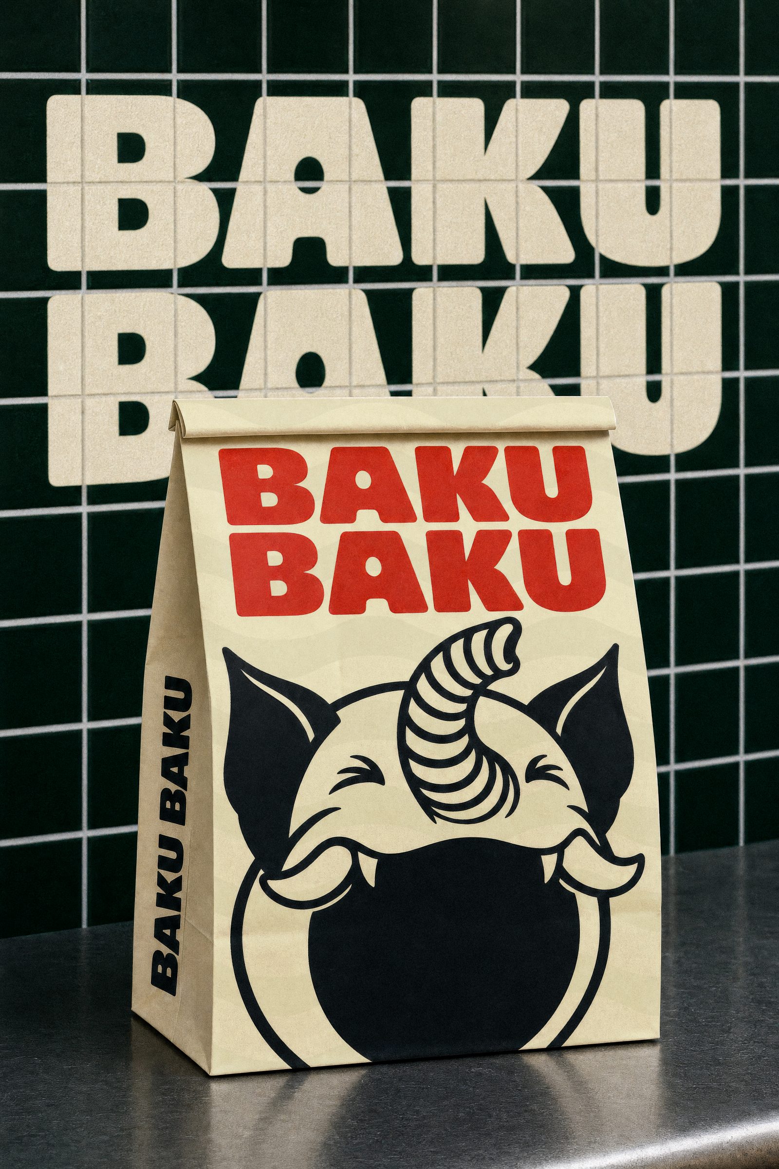 Baku Baku delivery bag