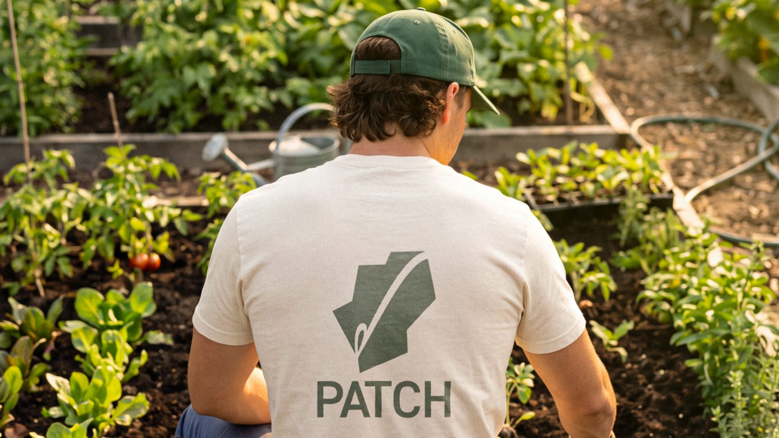 Patch tee