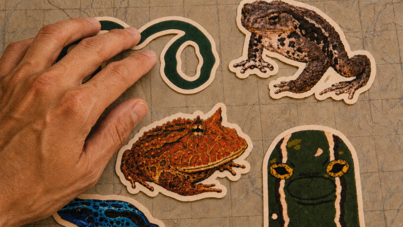 Two Frogs sticker pack